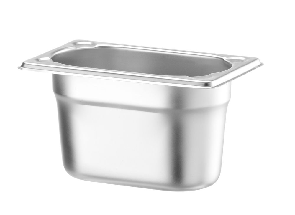 Hendi Gastronormbak RVS GN 1/9 | HENDI | Profi Line PLUS | 1L | (H)100mm | Zilver, foto 2 van 2