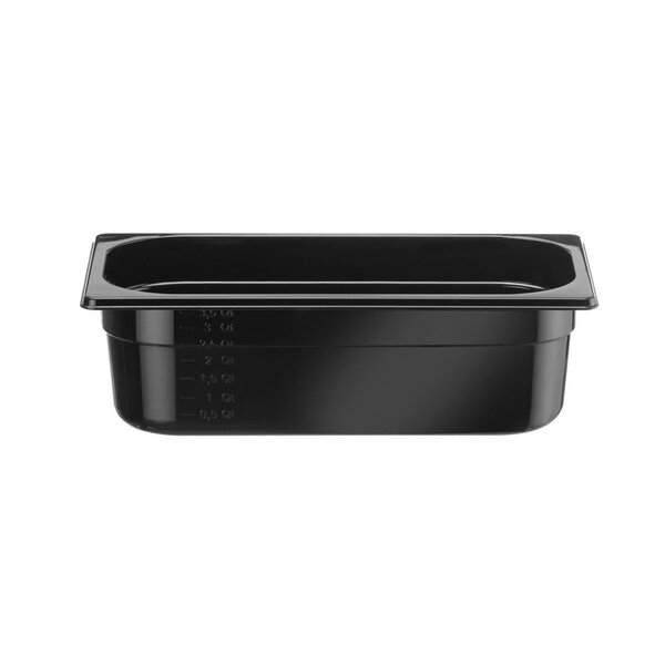 Hendi Gastronormbak SAN GN 1/3 | HENDI | COOL | 3,8L | (H)100mm | Zwart