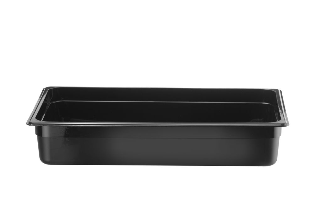 Hendi Gastronormbak polypropyleen GN 1/1 | HENDI | Kitchen Line | 12L | (H)100mm | Zwart