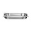 Hendi Gastronormbak RVS GN 1/2 | HENDI | Profi Line PLUS | 2L | (H)40mm | Zilver