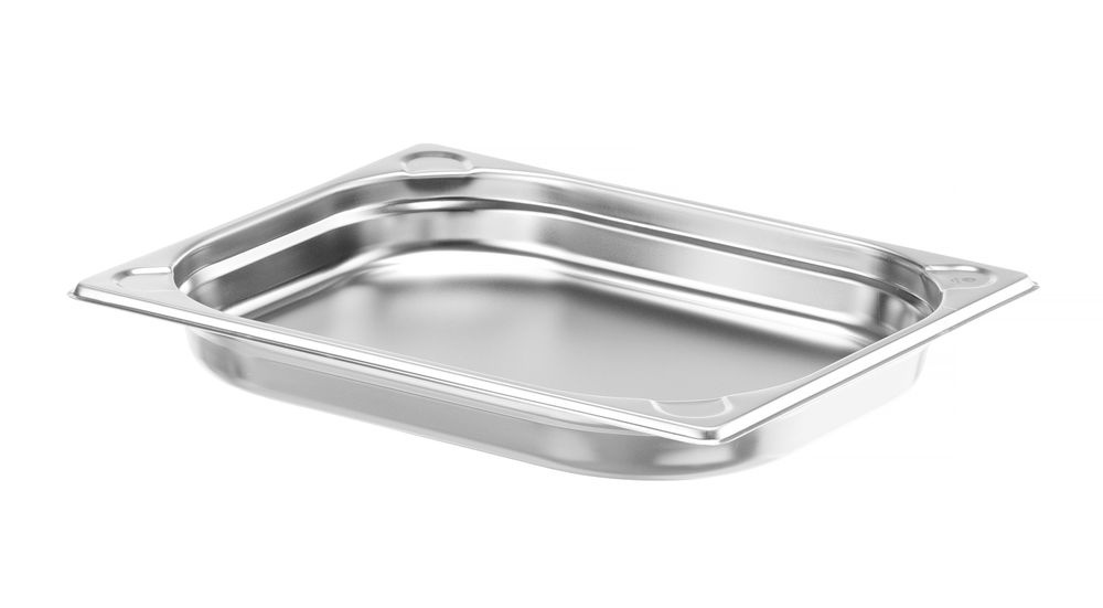 Hendi Gastronormbak RVS GN 1/2 | HENDI | Profi Line PLUS | 2L | (H)40mm | Zilver, foto 2 van 2
