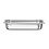 Hendi Gastronormbak RVS GN 1/3 | HENDI | Profi Line PLUS | 2,5L | (H)65mm | Zilver