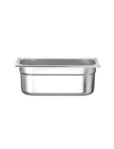 Hendi Gastronormbak RVS GN 1/4 | HENDI | Profi Line PLUS | 2,8L | (H)100mm | Zilver