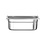 Hendi Gastronormbak RVS GN 1/4 | HENDI | Profi Line PLUS | 2,8L | (H)100mm | Zilver