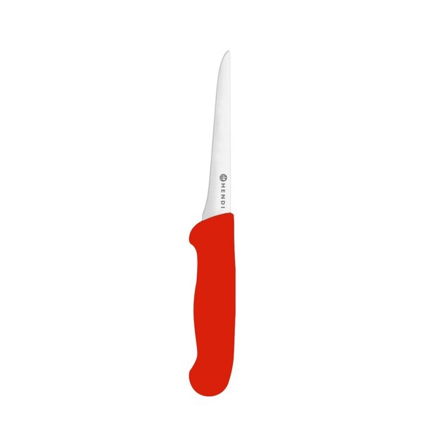 Hendi Uitbeenmes 150 mm | HACCP | HENDI | Profi Line | Rood | (L)286mm
