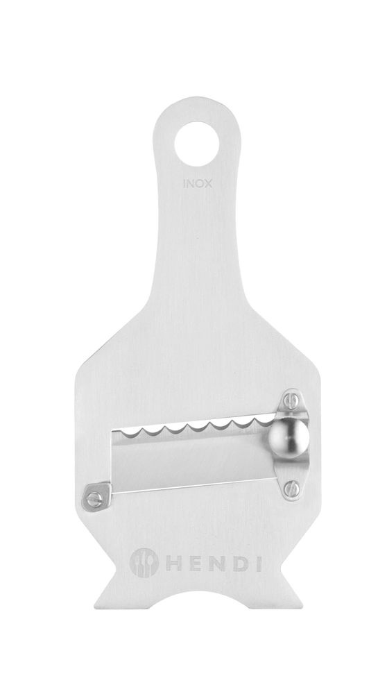 Hendi Truffelschaaf | HENDI | Gekartelde snede. | Zilver