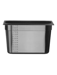 Hendi Gastronormbak SAN GN 1/3 | HENDI | COOL | 7,1L | (H)200mm | Zwart