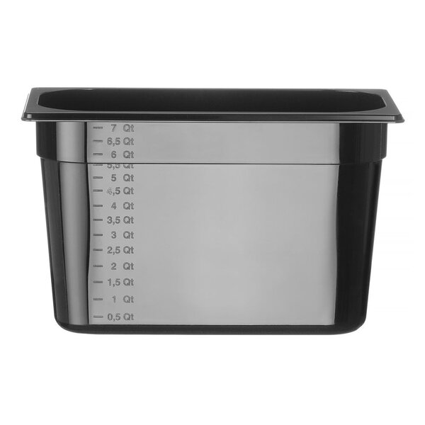 Hendi Gastronormbak SAN GN 1/3 | HENDI | COOL | 7,1L | (H)200mm | Zwart