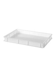 Hendi Pizzadeegdoos 600x400 | AmerBox | Profi Line | Wit | 600x400x(H)70mm | Rechthoekig