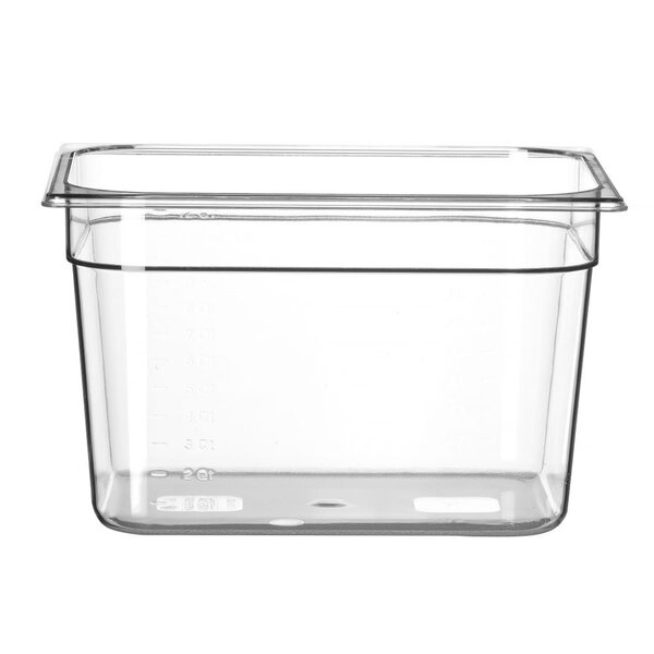 Hendi Gastronormbak tritan GN 1/2 | HENDI | COOL | 11,9L | (H)200mm | Transparant