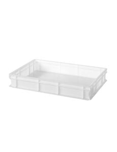 Hendi Pizzadeegdoos 600x400 | AmerBox | Profi Line | Wit | 600x400x(H)100mm | Rechthoekig