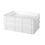 Hendi Pizzadeegdoos 600x400 | AmerBox | Profi Line | Wit | 600x400x(H)100mm | Rechthoekig