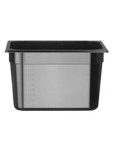 Hendi Gastronormbak tritan GN 1/2 | HENDI | COOL | 11,9L | (H)200mm | Zwart