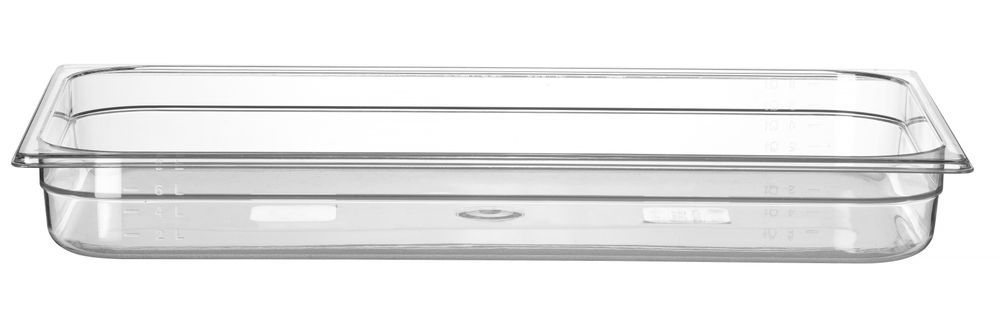 Hendi Gastronormbak tritan GN 1/1 | HENDI | COOL | 9L | (H)65mm | Transparant