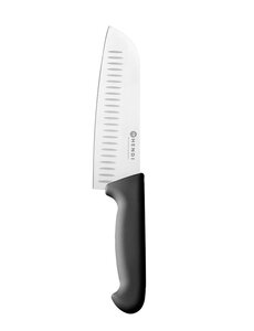Hendi Santoku mes | 180 mm | universeel | HENDI | Profi Line | Zwart | (L)295mm
