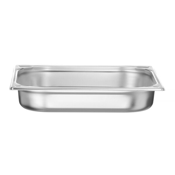 Hendi Gastronormbak RVS GN 2/3 | HENDI | Profi Line PLUS | 5,5L | (H)65mm | Zilver