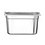 Hendi Gastronormbak RVS GN 1/4 | HENDI | Profi Line PLUS | 4L | (H)150mm | Zilver