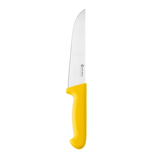 Hendi Slagersmes | 200 mm | HACCP | HENDI | Geel | (L)331mm