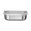 Hendi Gastronormbak RVS GN 1/2 | HENDI | Profi Line PLUS | geperforeerd | 6,5L | (H)100mm | Zilver