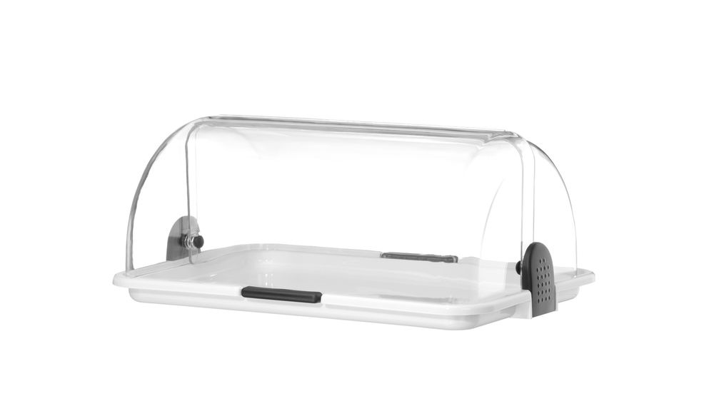 Hendi Rolltop display | HENDI | Wit | 380x260x(H)170mm | Rechthoekig, foto 3 van 5