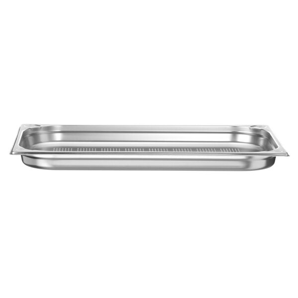 Hendi Gastronormbak RVS GN 1/1 | HENDI | Profi Line PLUS | geperforeerd | 5L | (H)40mm | Zilver