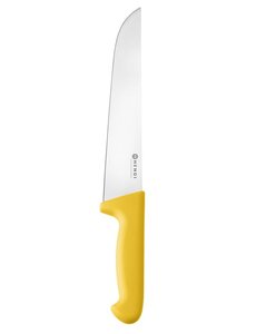 Hendi Slagersmes | 250 mm | HACCP | HENDI | Profi Line | Geel | (L)381mm