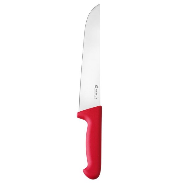 Hendi Slagersmes | 250 mm | HACCP | HENDI | Profi Line | Rood | (L)381mm