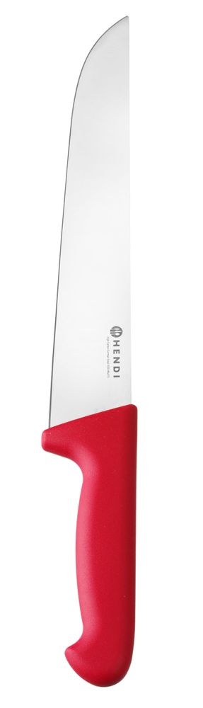 Hendi Slagersmes | 250 mm | HACCP | HENDI | Profi Line | Rood | (L)381mm