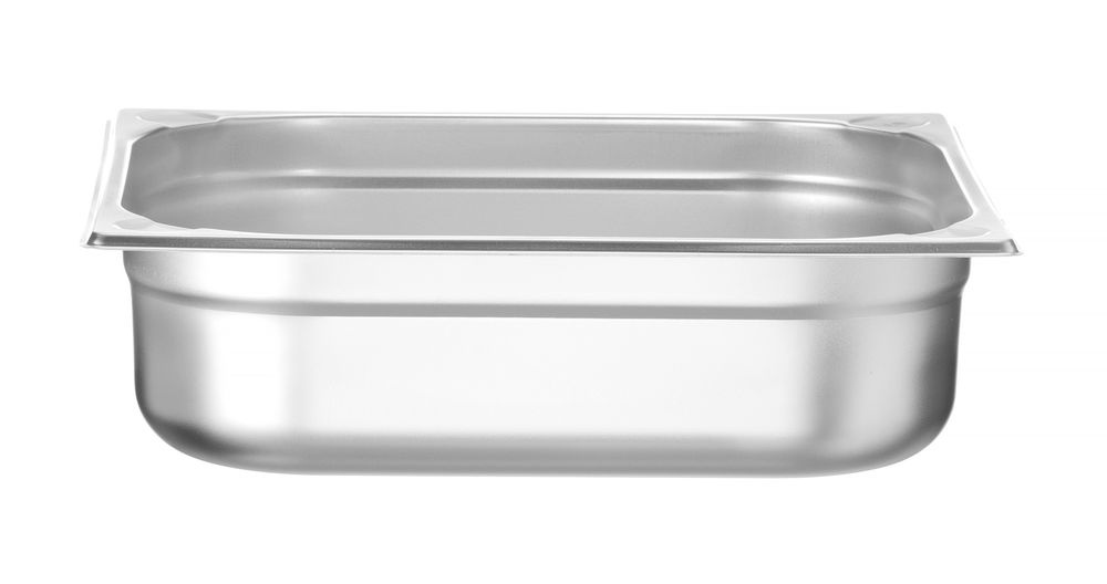 Hendi Gastronormbak RVS GN 2/3 | HENDI | Profi Line PLUS | 9L | (H)100mm | Zilver