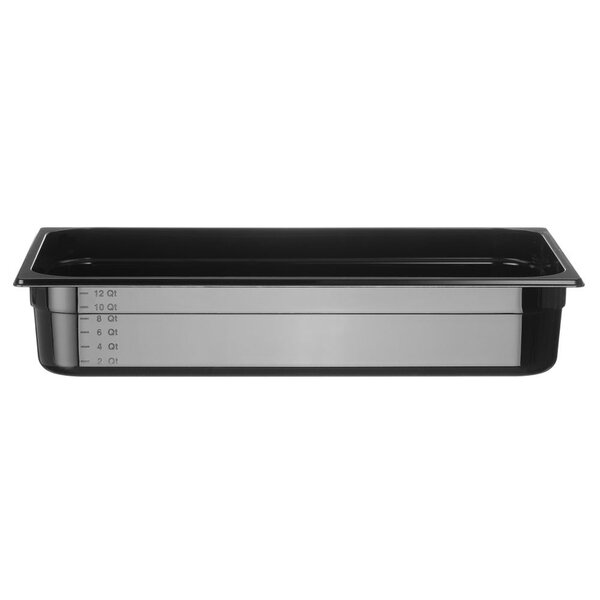 Hendi Gastronormbak SAN GN 1/1 | HENDI | COOL | 13,3L | (H)100mm | Zwart