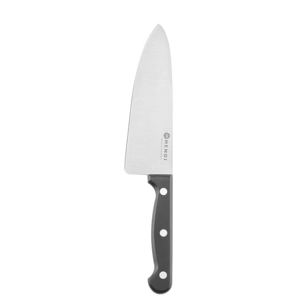 Hendi Koksmes 150 mm | gestanst | HENDI | Profi Line | Zwart | (L)285mm
