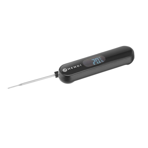 Hendi Thermometer | inklapbaar | HENDI | Zwart