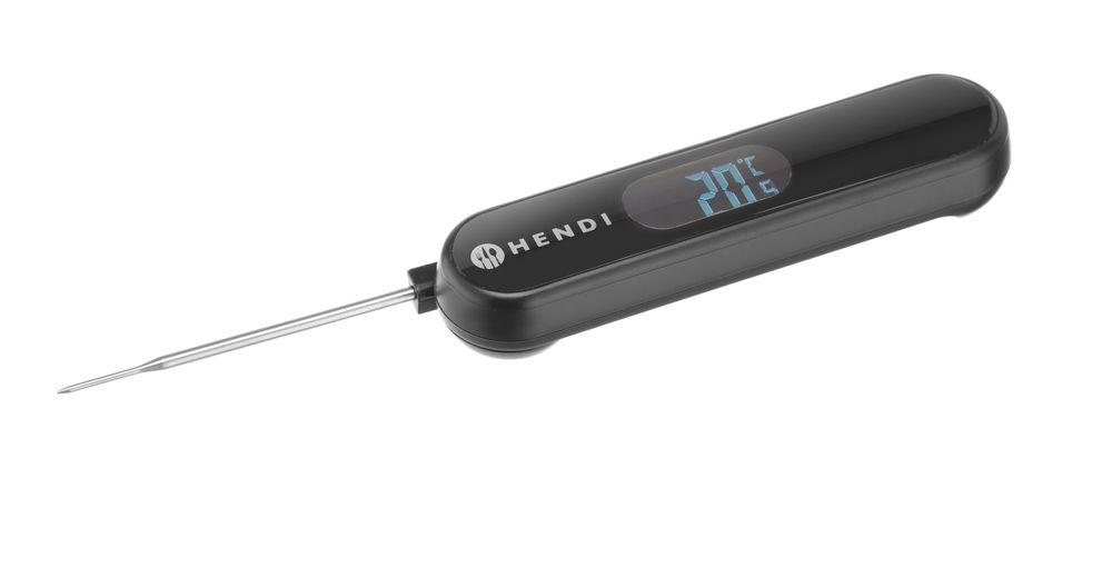Hendi Thermometer | inklapbaar | HENDI | Zwart