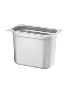 Hendi Gastronormbak RVS GN 1/4 | HENDI | Profi Line PLUS | 5,5L | (H)200mm | Zilver