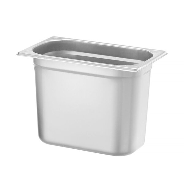 Hendi Gastronormbak RVS GN 1/4 | HENDI | Profi Line PLUS | 5,5L | (H)200mm | Zilver