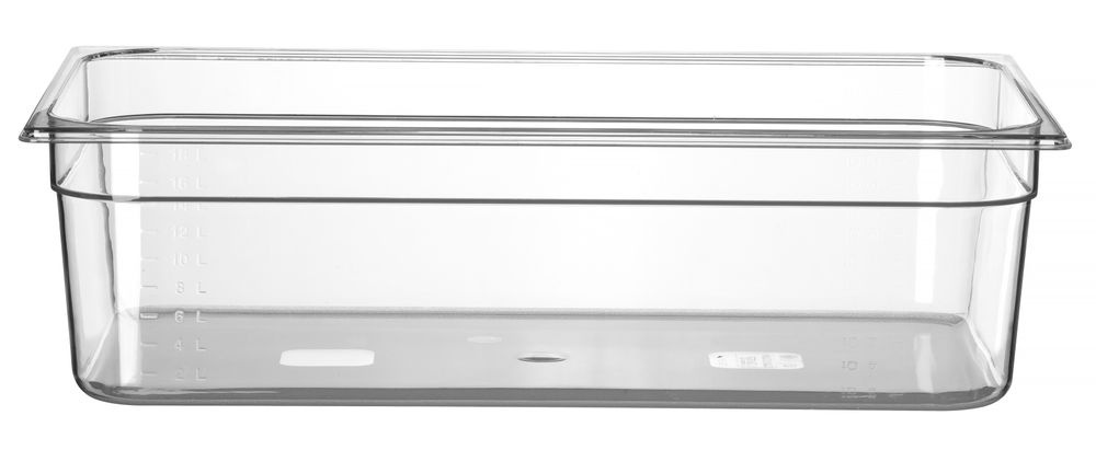 Hendi Gastronormbak tritan GN 1/1 | HENDI | COOL | 20L | (H)150mm | Transparant