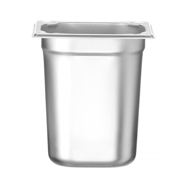 Hendi Gastronormbak RVS GN 1/6 | HENDI | Profi Line PLUS | 3,4L | (H)200mm | Zilver