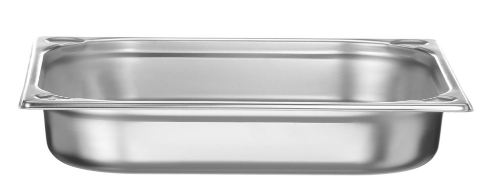 Hendi Gastronormbak RVS GN 2/3 | HENDI | Profi Line PLUS | geperforeerd | 9L | (H)100mm | Zilver