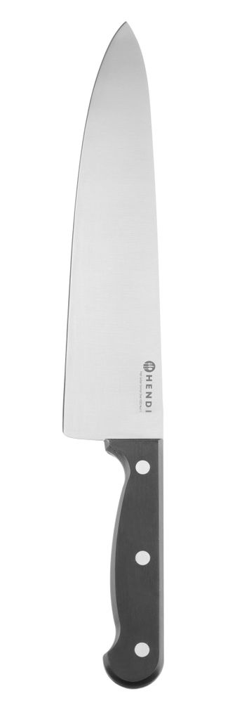 Hendi Koksmes 250 mm | gestanst | HENDI | Profi Line | Zwart | (L)385mm