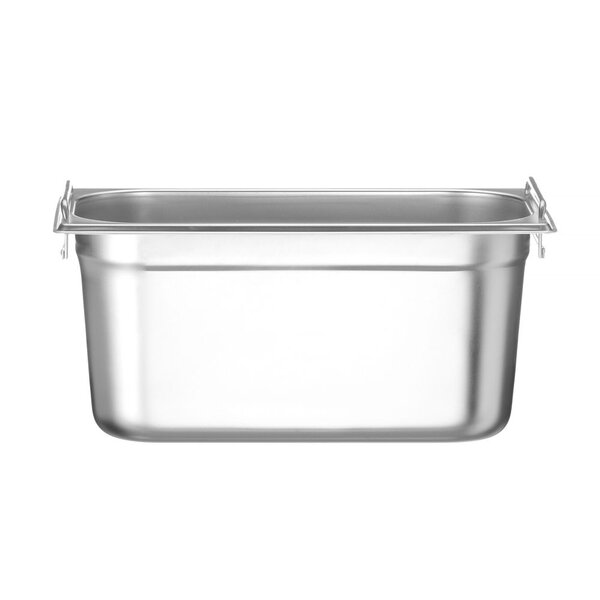Hendi Gastronormbak RVS GN 1/3 | HENDI | Profi Line PLUS | verzonken handgrepen | 5,7L | (H)150mm