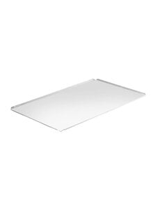 Hendi Tray | 4 randen | HENDI | Zilver | 600x400x(H)10mm | Rechthoekig