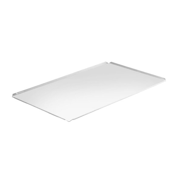Hendi Tray | 4 randen | HENDI | Zilver | 600x400x(H)10mm | Rechthoekig