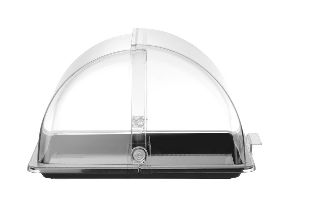 Hendi Rolltop display | HENDI | GN 1/2 | Zwart | 325x265mm | Rechthoekig, foto 2 van 5