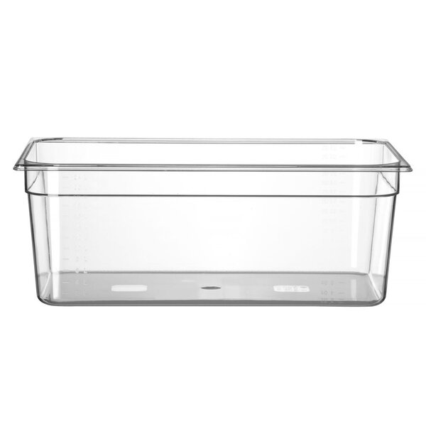 Hendi Gastronormbak tritan GN 1/1 | HENDI | COOL | 26,4L | (H)200mm | Transparant