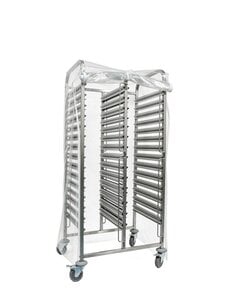 Hendi Afdekhoes voor regaalwagens | HENDI | Transparant | 760x570x(H)1630mm