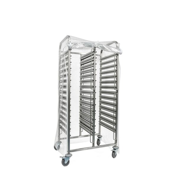 Hendi Afdekhoes voor regaalwagens | HENDI | Transparant | 760x570x(H)1630mm