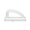 Hendi Snijplankschraper | HENDI | Wit | 170x60x(H)95mm | Rechthoekig