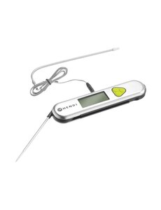 Hendi Thermometer | inklapbaar en infrarood | HENDI | Zilver
