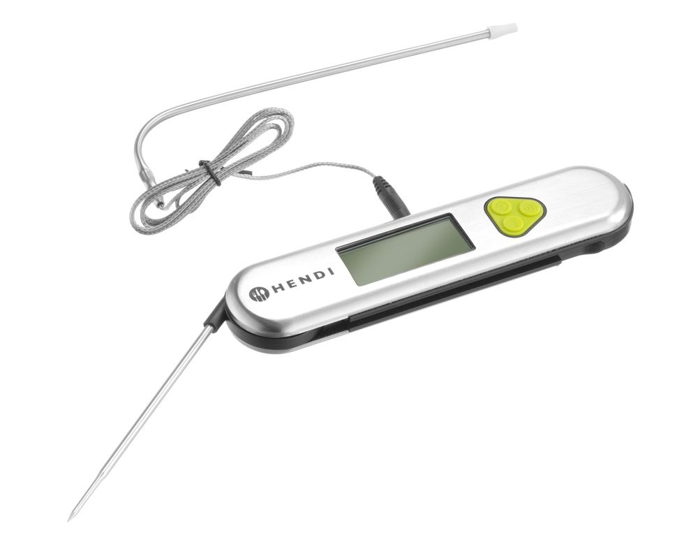 Hendi Thermometer | inklapbaar en infrarood | HENDI | Zilver