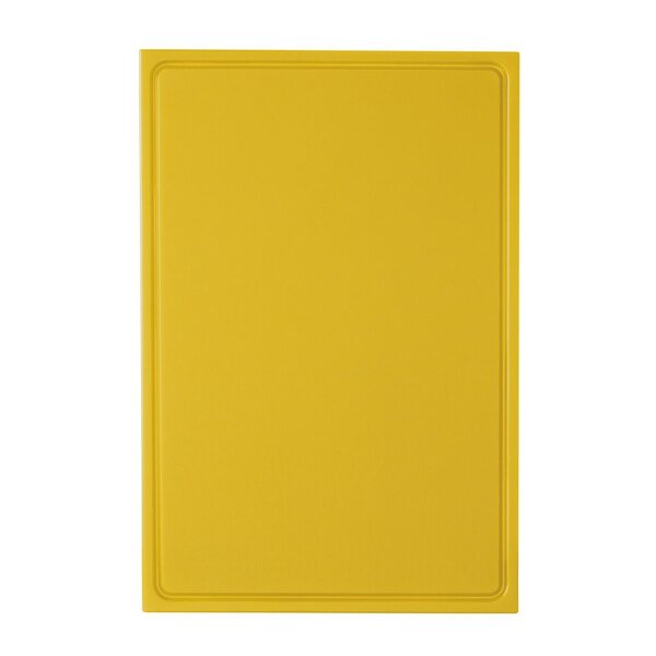 Hendi Snijplank HACCP 600x400 | HENDI | Geel | 600x400mm | Rechthoekig (H827406)